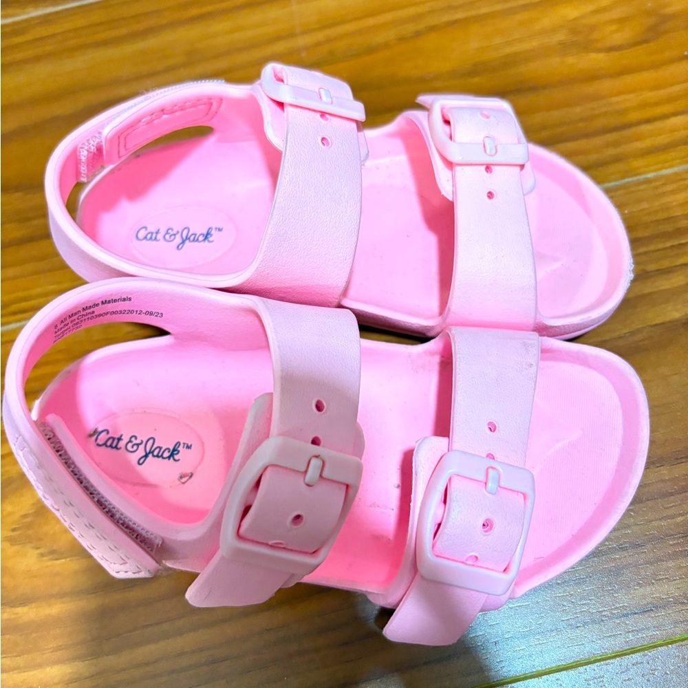 Pink sandals